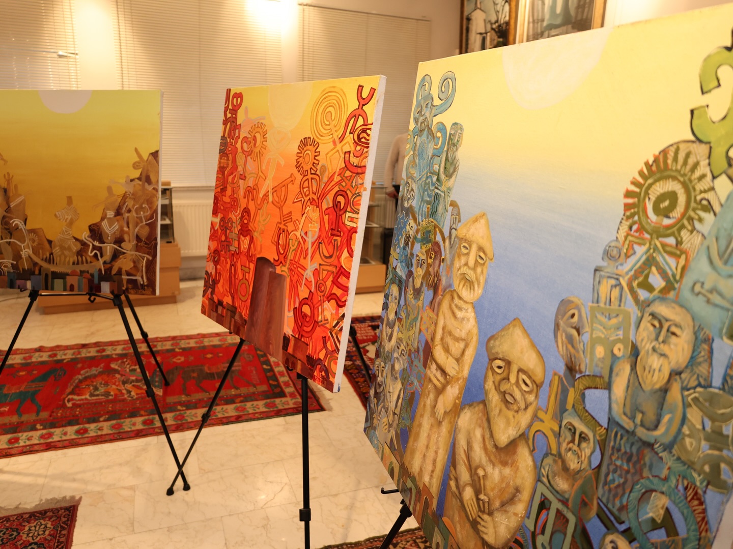 В старинной части Баку открылась выставка мастеров Азербайджана и Молдовы (ФОТО)