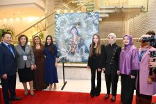 Вице-президент Фонда Гейдара Алиева Лейла Алиева выступила на церемонии открытия конференции на тему роли женщин на пространстве СВМДА (ФОТО)