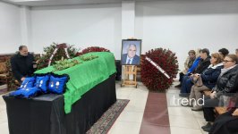 Церемония прощания с корифеем балетного искусства Магсудом Мамедовым в Баку (ФОТО)