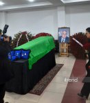 Церемония прощания с корифеем балетного искусства Магсудом Мамедовым в Баку (ФОТО)