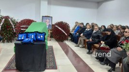 Церемония прощания с корифеем балетного искусства Магсудом Мамедовым в Баку (ФОТО)