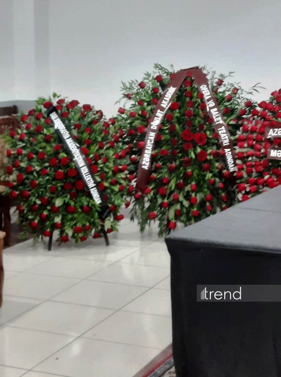 Церемония прощания с корифеем балетного искусства Магсудом Мамедовым в Баку (ФОТО)