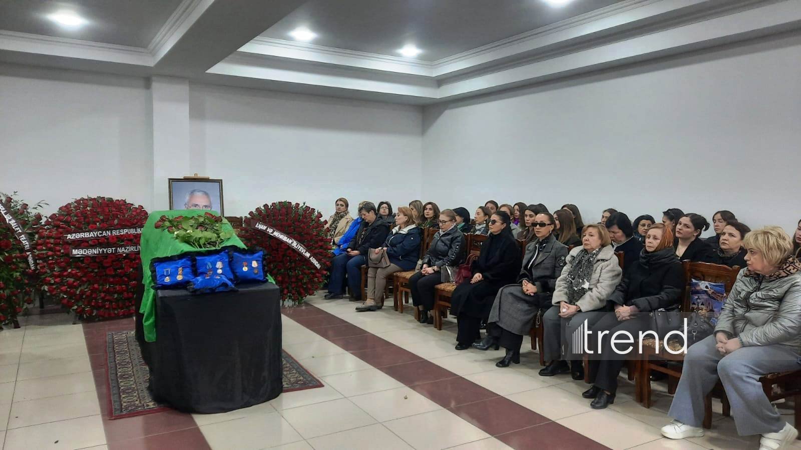 Церемония прощания с корифеем балетного искусства Магсудом Мамедовым в Баку (ФОТО)