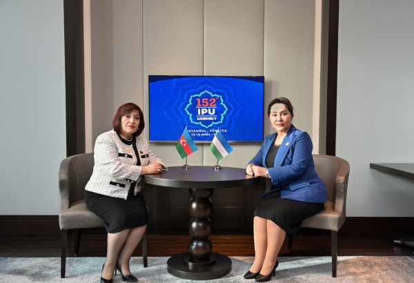 Председатели парламентов Азербайджана и Узбекистана обсудили укрепление сотрудничества