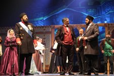 Гаджи Зейналабдин Тагиев - духовное возвращение на место созданного им театра. Блестящая премьера спектакля "Меценат" (ВИДЕО, ФОТО)