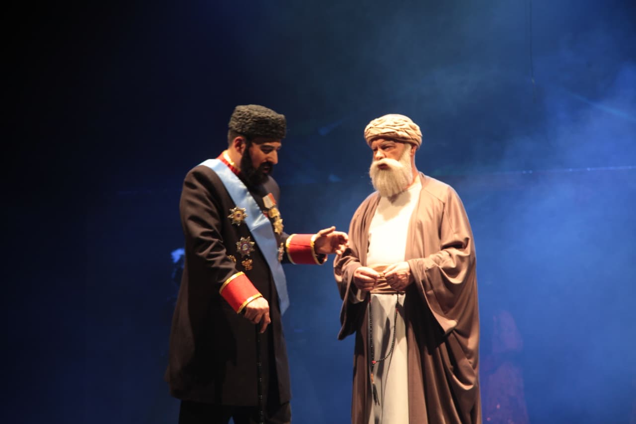 Гаджи Зейналабдин Тагиев - духовное возвращение на место созданного им театра. Блестящая премьера спектакля "Меценат" (ВИДЕО, ФОТО)