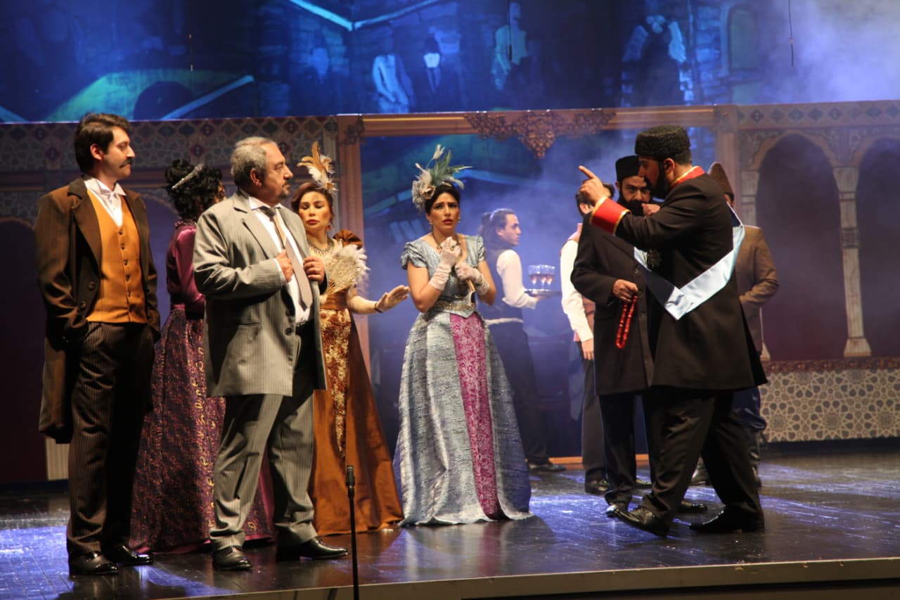 Гаджи Зейналабдин Тагиев - духовное возвращение на место созданного им театра. Блестящая премьера спектакля "Меценат" (ВИДЕО, ФОТО)