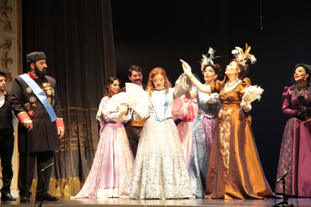 Гаджи Зейналабдин Тагиев - духовное возвращение на место созданного им театра. Блестящая премьера спектакля "Меценат" (ВИДЕО, ФОТО)