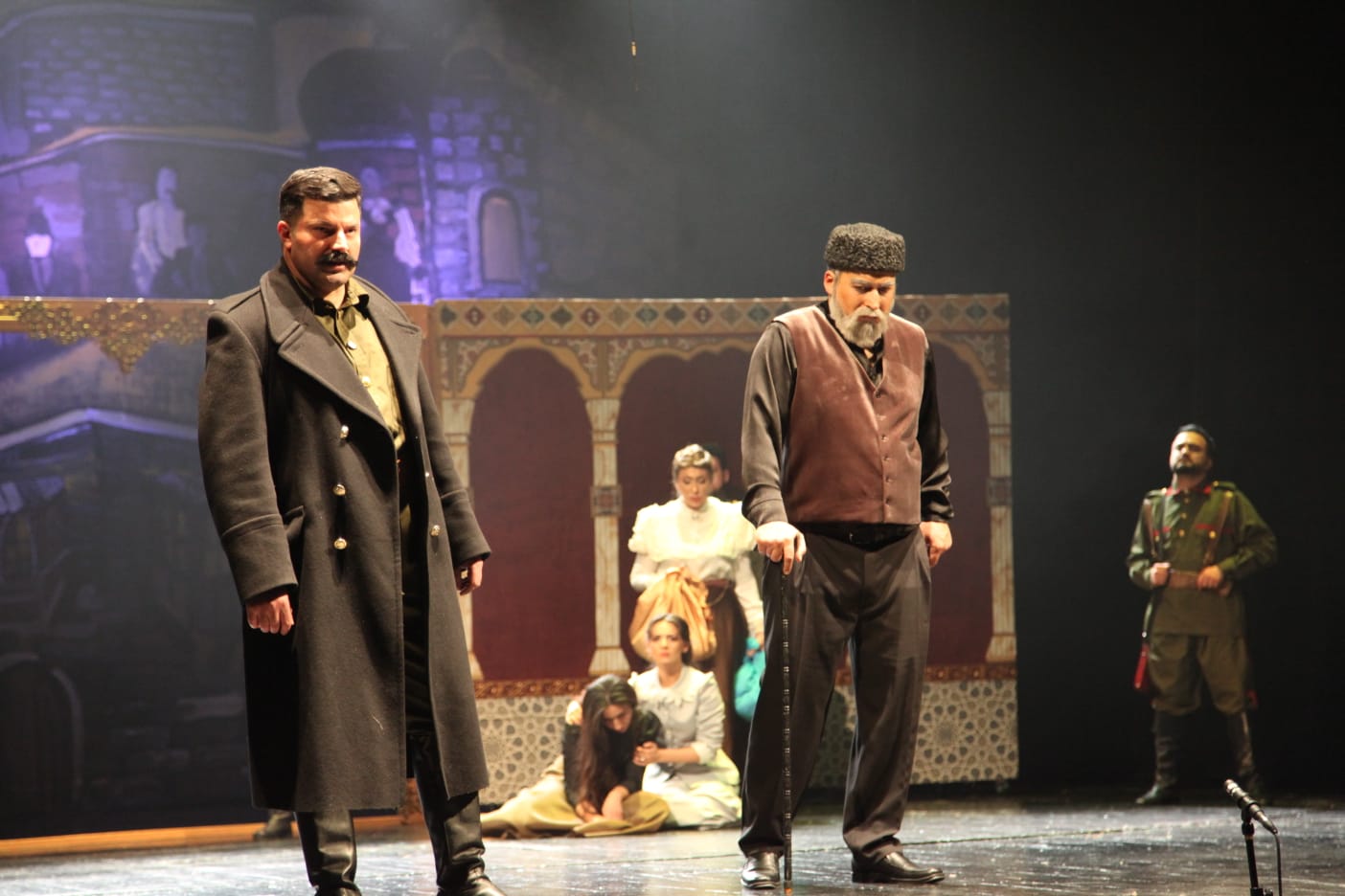 Гаджи Зейналабдин Тагиев - духовное возвращение на место созданного им театра. Блестящая премьера спектакля "Меценат" (ВИДЕО, ФОТО)