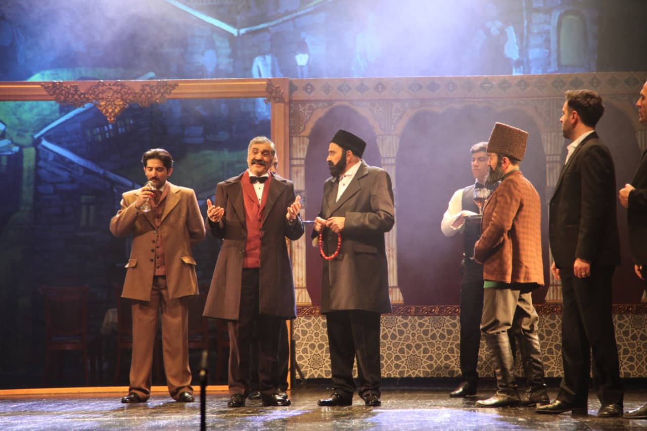 Гаджи Зейналабдин Тагиев - духовное возвращение на место созданного им театра. Блестящая премьера спектакля "Меценат" (ВИДЕО, ФОТО)