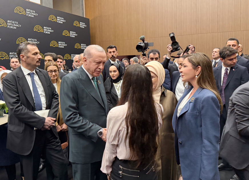 Президент Ильхам Алиев и Первая леди Мехрибан Алиева приняли участие в церемонии открытия 5-го Анталийского дипломатического форума (ФОТО/ВИДЕО)