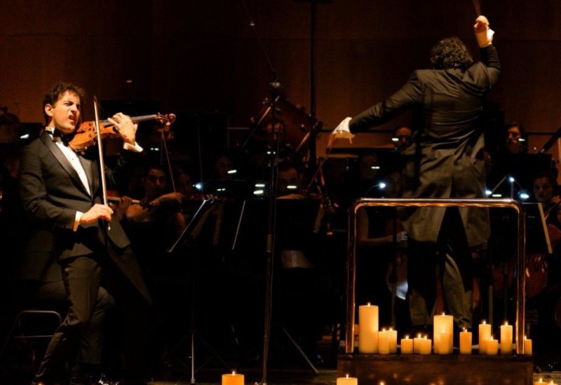 3000 свечей и триумф Эльвина Ходжа Ганиева в Турции – одного из лучших скрипачей современности (ВИДЕО, ФОТО)