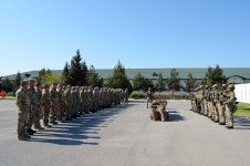 Минобороны Азербайджана проводит учебные сборы с военнообязанными (ФОТО)