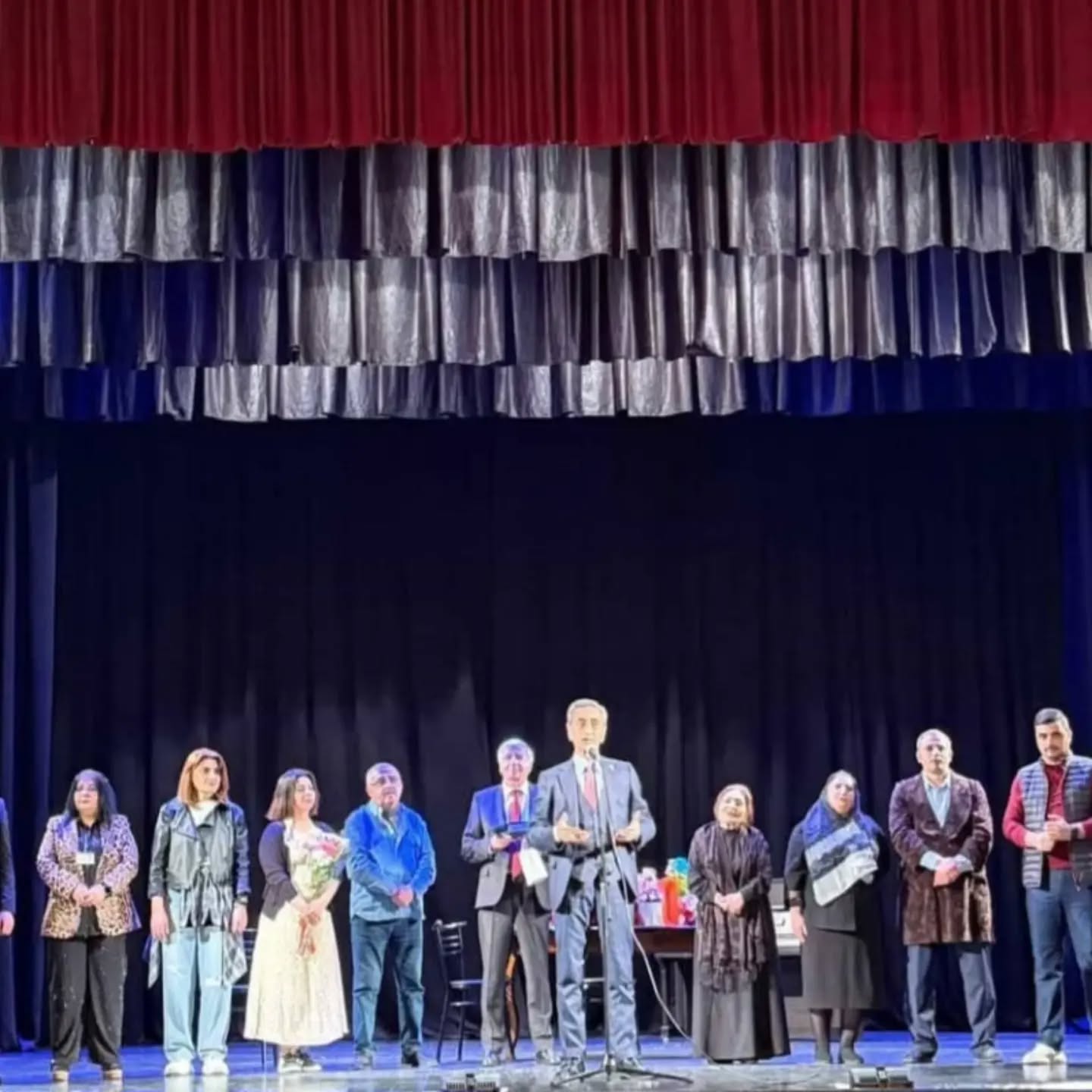 Союз театральных деятелей Азербайджана отметил юбилеи известных актеров (ФОТО)