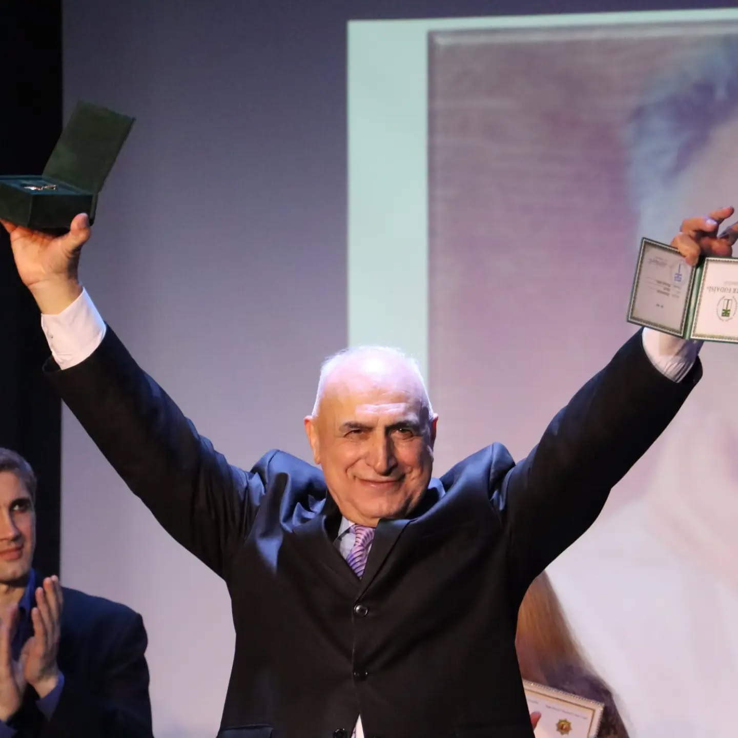 Союз театральных деятелей Азербайджана отметил юбилеи известных актеров (ФОТО)