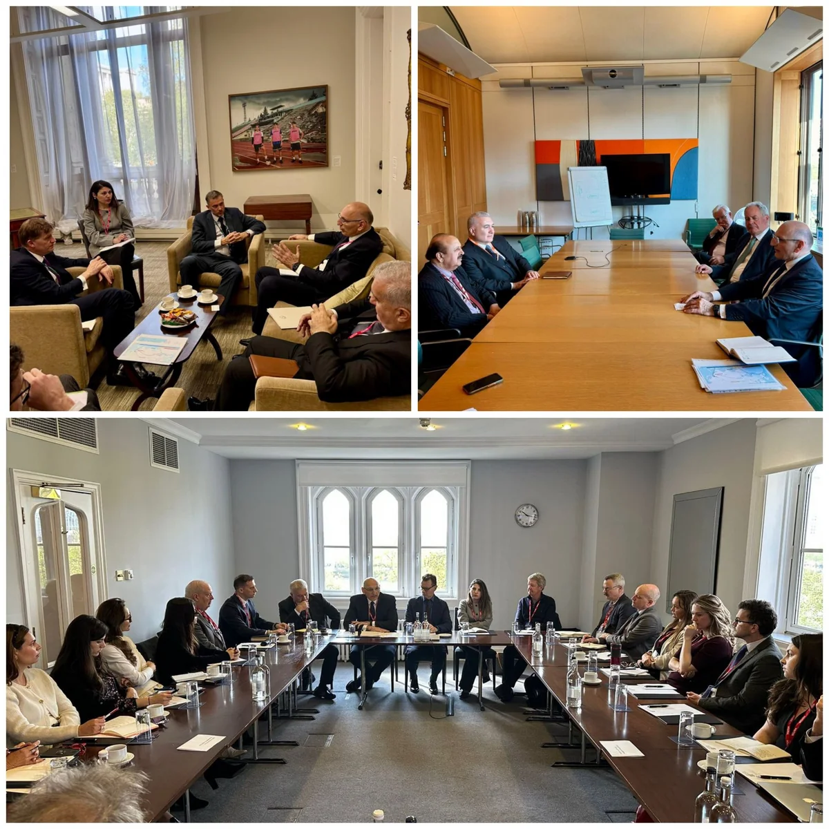 Эльчин Амирбеков провел встречи в Великобритании (ФОТО)