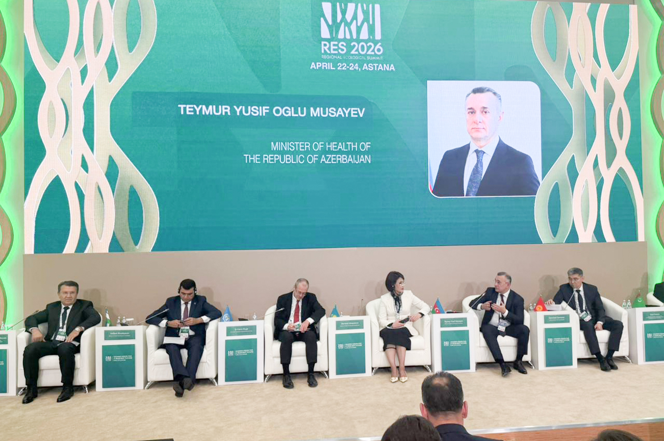Снижение влияния загрязнения окружающей среды на здоровье - приоритет государства - Теймур Мусаев (ФОТО)