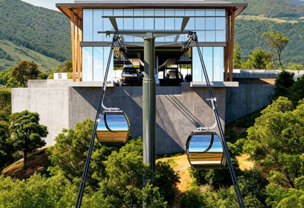 Названы сроки завершения строительства канатной дороги в Лачине (ВИДЕО)