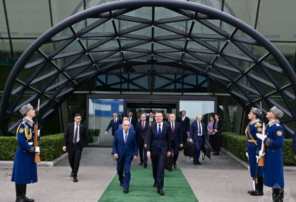 Завершился визит Президента Латвии в Азербайджан (ФОТО)