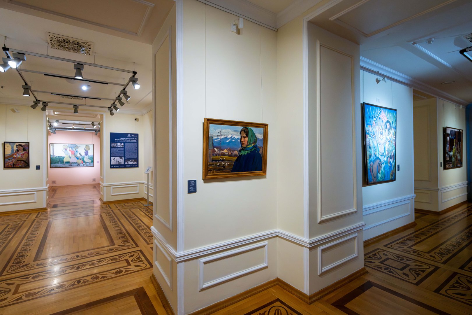 Лица, пейзажи, судьбы - палитра эпохи Джахангира Рустамова в реальности и вдохновении (ФОТО)