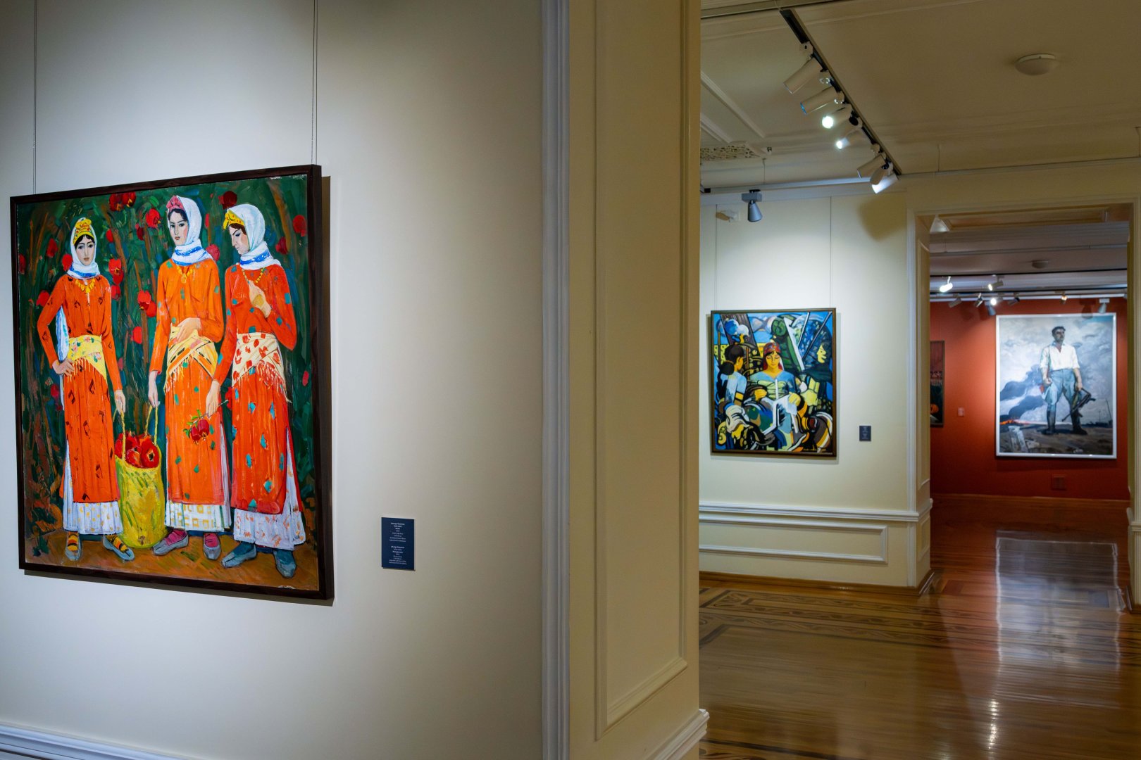 Лица, пейзажи, судьбы - палитра эпохи Джахангира Рустамова в реальности и вдохновении (ФОТО)