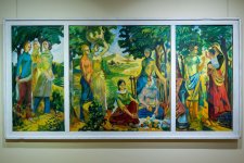 Лица, пейзажи, судьбы - палитра эпохи Джахангира Рустамова в реальности и вдохновении (ФОТО)