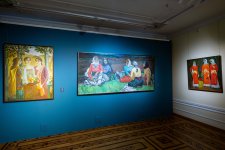 Лица, пейзажи, судьбы - палитра эпохи Джахангира Рустамова в реальности и вдохновении (ФОТО)