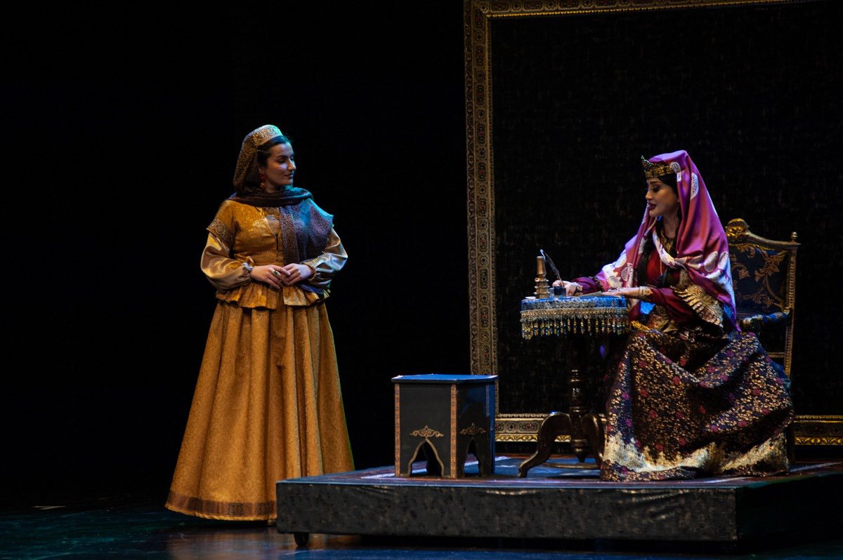 Малейка Асадова отметила юбилей в образе дочери последнего Карабахского хана (ФОТО)