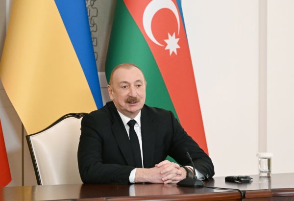 Президент Ильхам Алиев: Наше сотрудничество с Украиной имеет очень прочную политическую основу (Полный текст заявления главы государства)