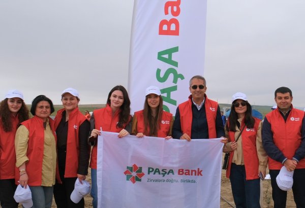 PASHA Bank присоединился к акции по посадке деревьев (ФОТО)