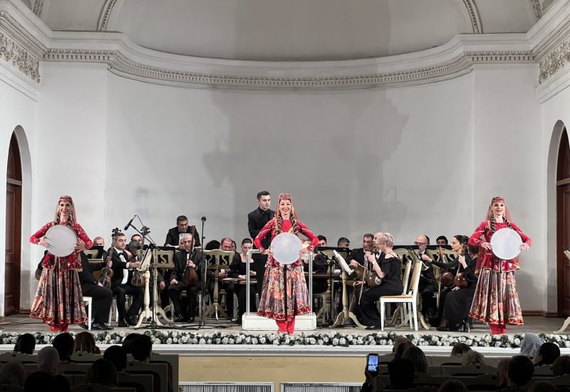 Праздник длиною в 90 лет - торжество азербайджанской музыки и танцев (ФОТО)