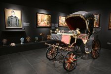 Лейла Алиева и Арзу Алиева приняли участие в открытии после восстановления историко-архитектурных памятников в Шеки (ФОТО)