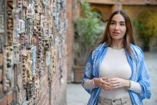 Лейла Алиева и Арзу Алиева ознакомились с Центром керамики и прикладного искусства ABAD в Шеки (ФОТО)