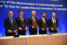 Подписан меморандум о создании Центра лидерства и инноваций IE в Баку (ФОТО)
