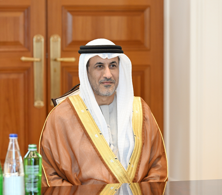 Президент Ильхам Алиев принял делегацию Объединенных Арабских Эмиратов (ФОТО/ВИДЕО)