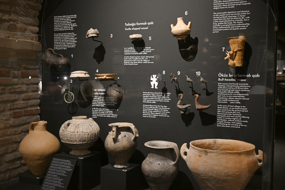 Лейла Алиева и Арзу Алиева приняли участие в открытии после восстановления историко-архитектурных памятников в Шеки (ФОТО)