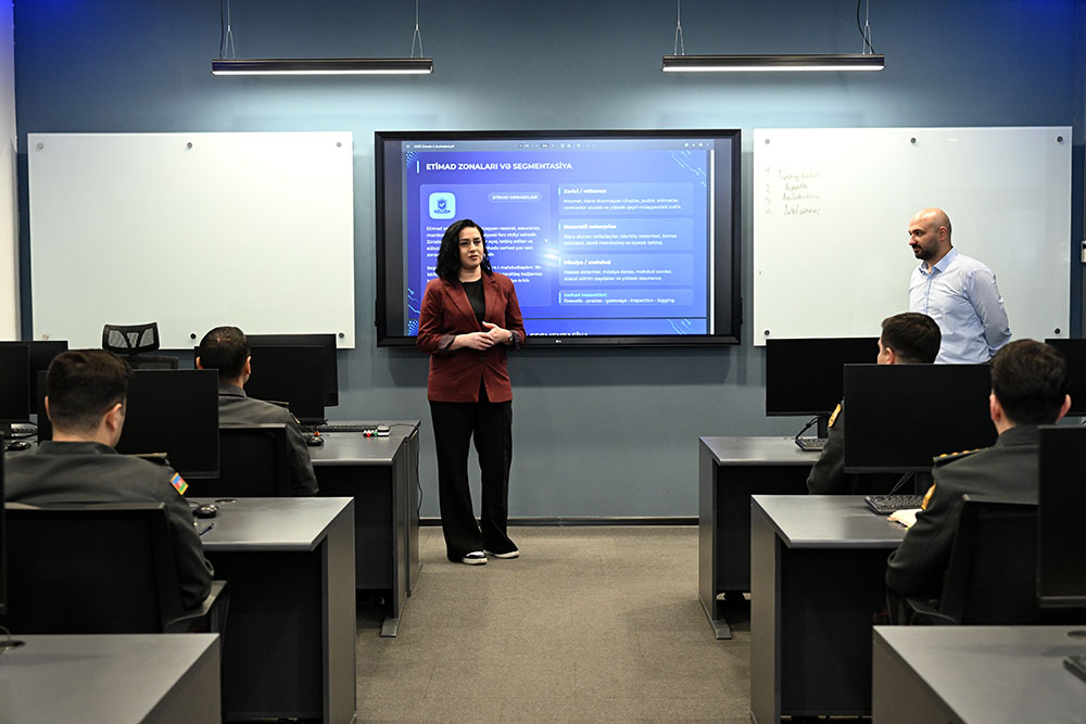 В азербайджанской армии повышается профессионализм специалистов по кибербезопасности (ФОТО)