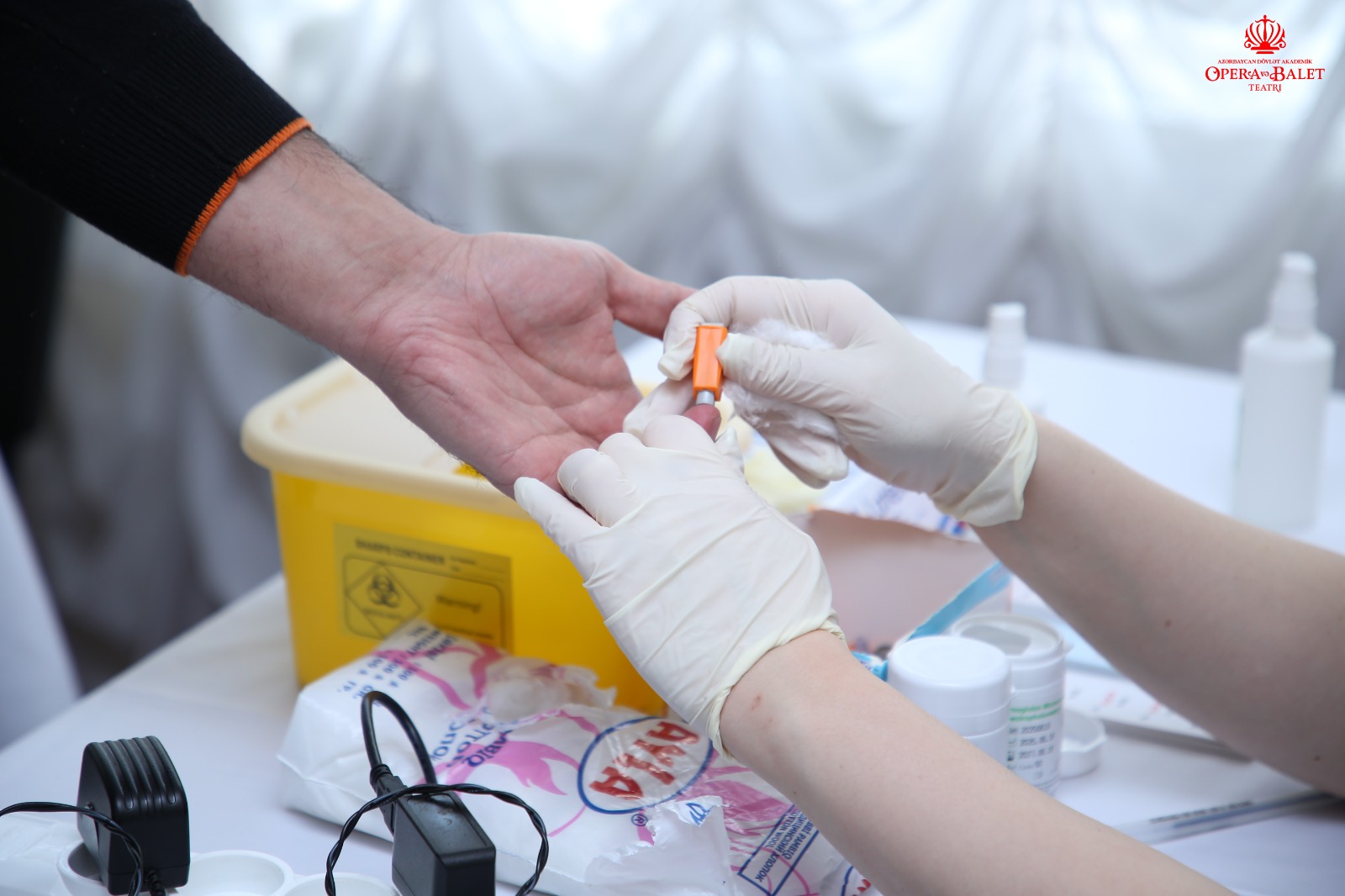 Азербайджанские актеры провели акцию во имя спасения жизней (ВИДЕО, ФОТО)