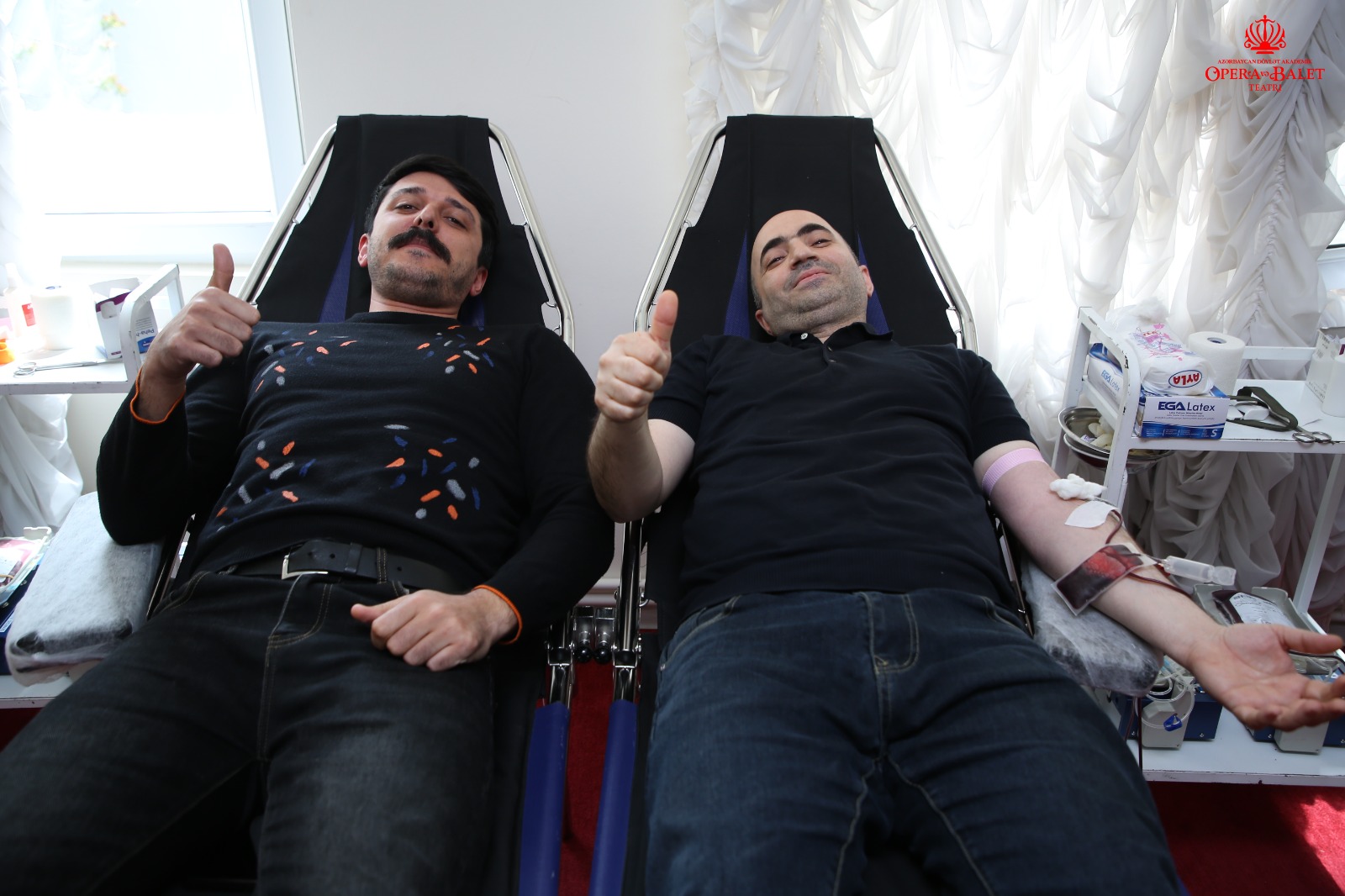 Азербайджанские актеры провели акцию во имя спасения жизней (ВИДЕО, ФОТО)