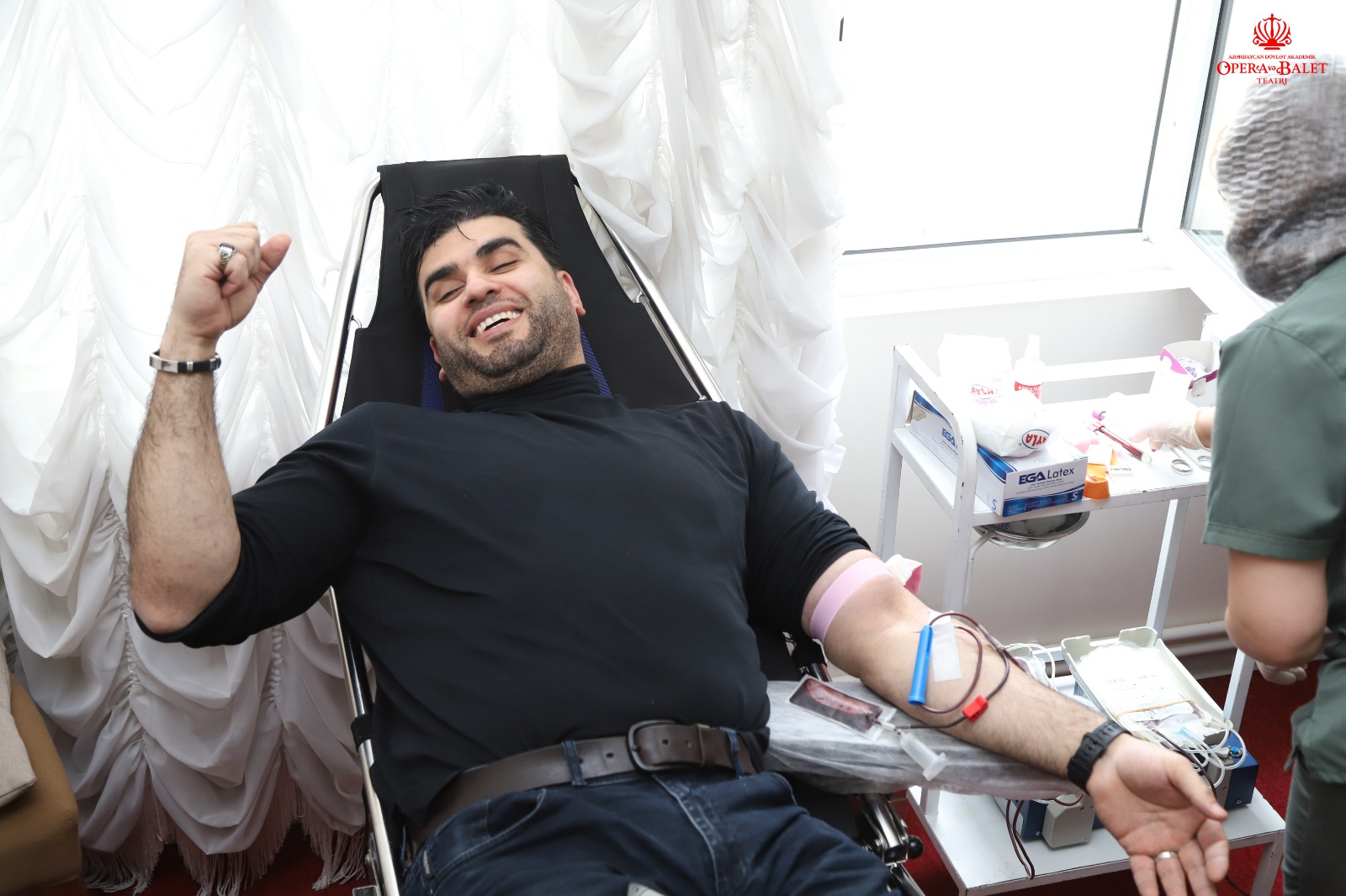 Азербайджанские актеры провели акцию во имя спасения жизней (ВИДЕО, ФОТО)