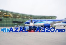 В парк AZAL поступил ещё один самолёт Airbus A320neo (ФОТО)