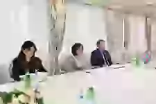 Сахиба Гафарова провела обмен мнениями с послом Греции (ФОТО)