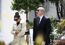 Президент Ильхам Алиев и Первая леди Мехрибан Алиева приняли участие в открытии после реконструкции улицы Ислама Сафарли в Баку (ФОТО)