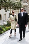 Президент Ильхам Алиев и Первая леди Мехрибан Алиева приняли участие в открытии после реконструкции улицы Ислама Сафарли в Баку (ФОТО)
