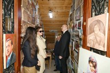 Президент Ильхам Алиев и Первая леди Мехрибан Алиева приняли участие в открытии после реконструкции улицы Ислама Сафарли в Баку (ФОТО)