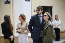 Президент Ильхам Алиев и Первая леди Мехрибан Алиева приняли участие в открытии после реконструкции улицы Ислама Сафарли в Баку (ФОТО)