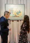 Лейла Алиева, Арзу Алиева и Алена Алиева посетили выставку Art in Motion (ФОТО)