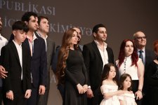 Арзу Алиева и Алена Алиева приняли участие в презентации художественного фильма «Тагиев: Школа» (ФОТО)