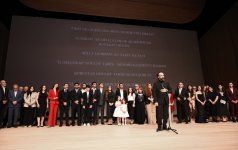 Арзу Алиева и Алена Алиева приняли участие в презентации художественного фильма «Тагиев: Школа» (ФОТО)