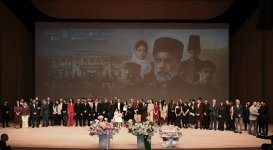 Арзу Алиева и Алена Алиева приняли участие в презентации художественного фильма «Тагиев: Школа» (ФОТО)